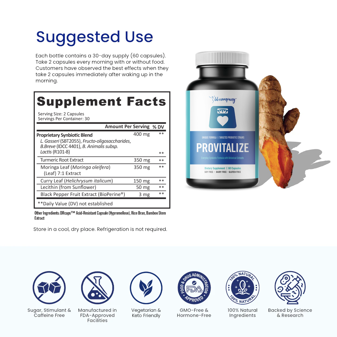 Provitalize Probiotics for Women